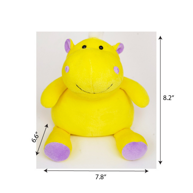 Winmagic- Furrendz Happy Hippo 10 Inch Plush Toy For Kids 1 Years and Above