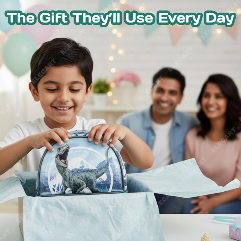 Kids Dinosaur Printed Lunch Bag