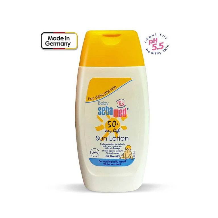 Sebamed Baby Sun Lotion |pH 5.5| Triple Protection with UVA/UVB- Filter |200 ml