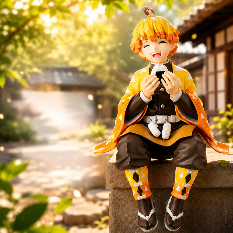Zenitsu PVC Collectible Action Figure| 14 cm