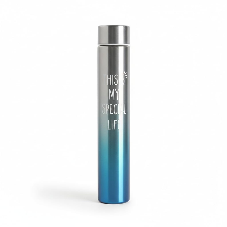 Mini Vacuum Insulated Thermosteel Bottle for Women, Stainless Steel, BPA Free, Rainbow, 310 ml /10oz Water Bottle