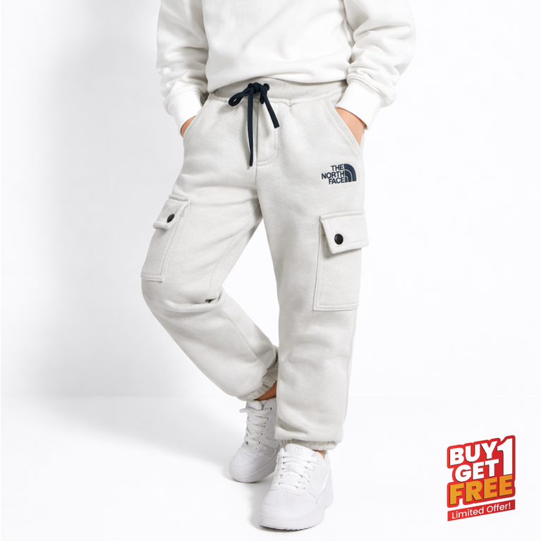 Kids' The North Face Active Winter Cargo Pants | Fleece-Insulated Sport Joggers