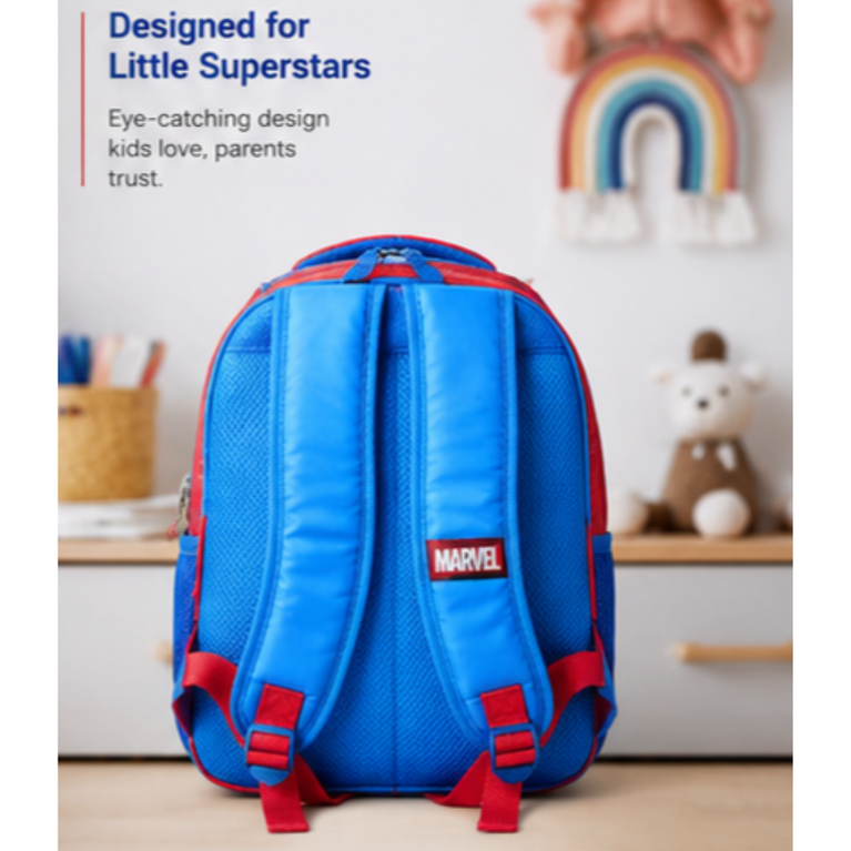 Kids Superhero School Backpack – Lightweight Multi-Compartment School | Durable Travel & Daily Use Backpack