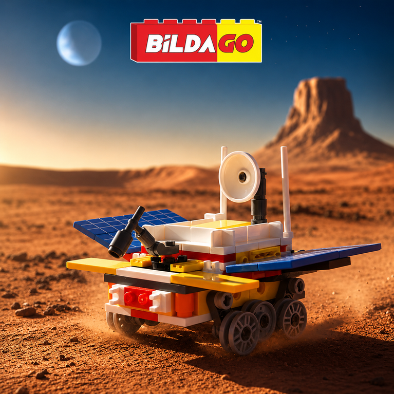 Bildago 3 in 1 Stellar Moon Rover 135 Pieces - SP13428