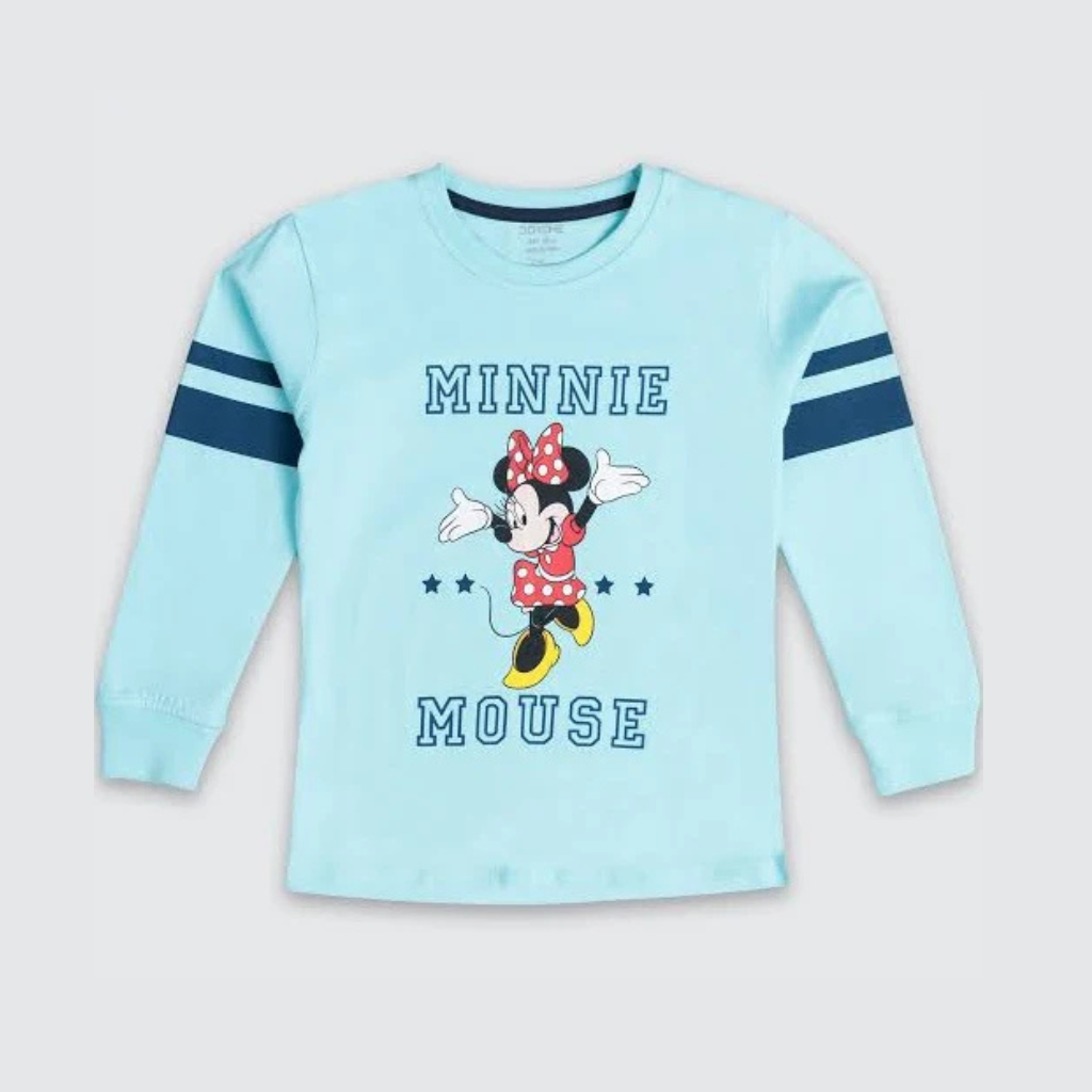 Disney Girls Full Sleeves Rib T-shirt