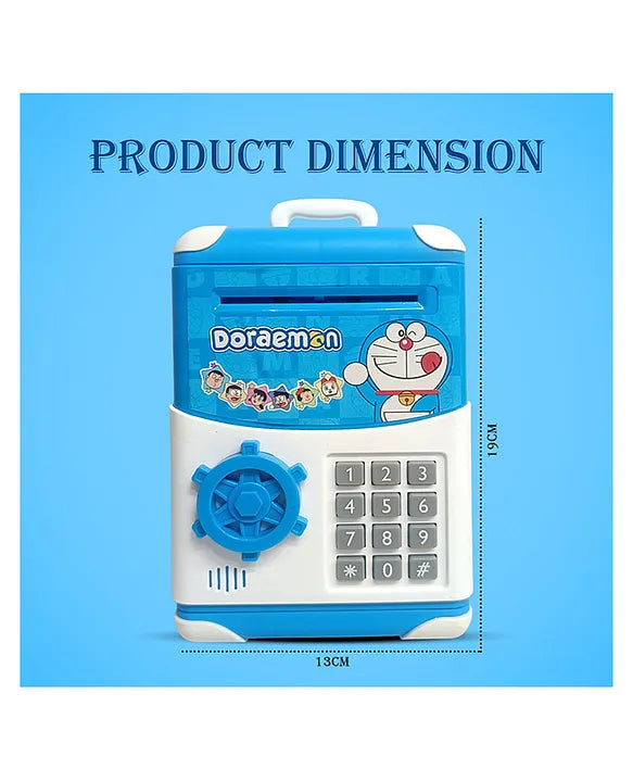 Ninos character Trolley Piggy Bank, Safe and Secure, Great for Kids' Savings for kids.