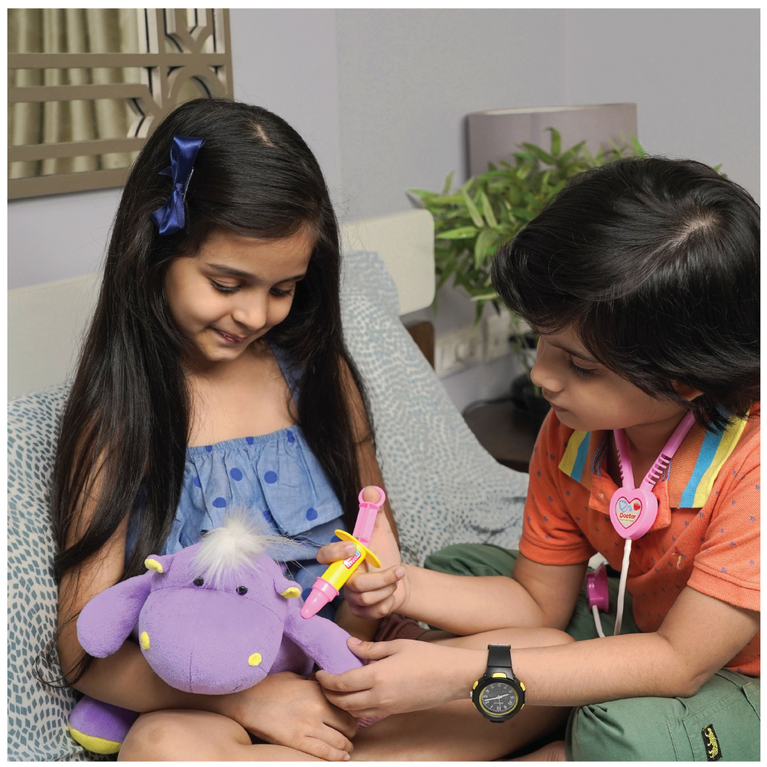Winmagic- Furrendz Happy Hippo 10 Inch Plush Toy For Kids 1 Years and Above