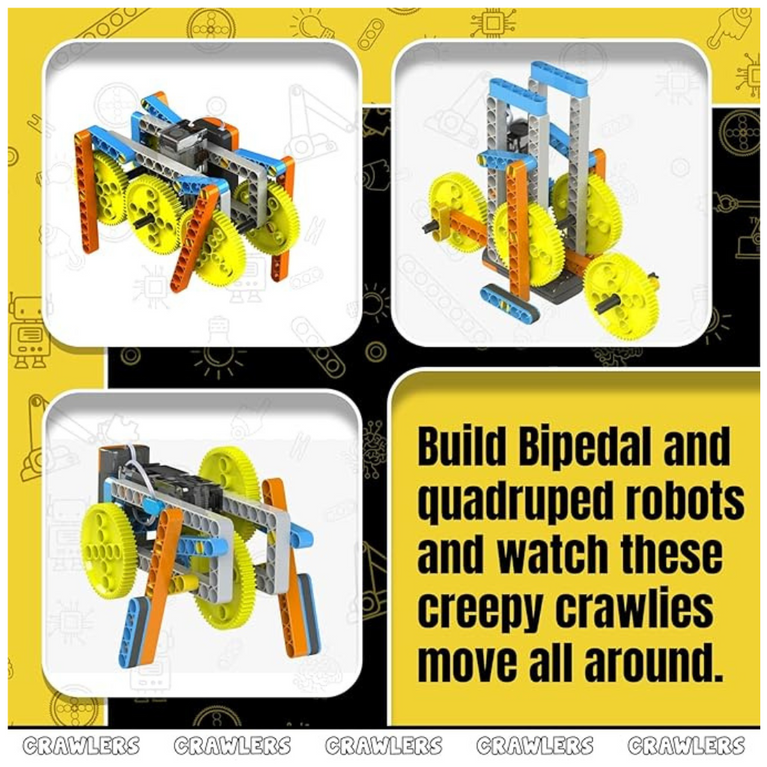 Blix Crawlers-Stem Toy, For 8+ Year Child, Educational Diy Building Set, Construction Toys