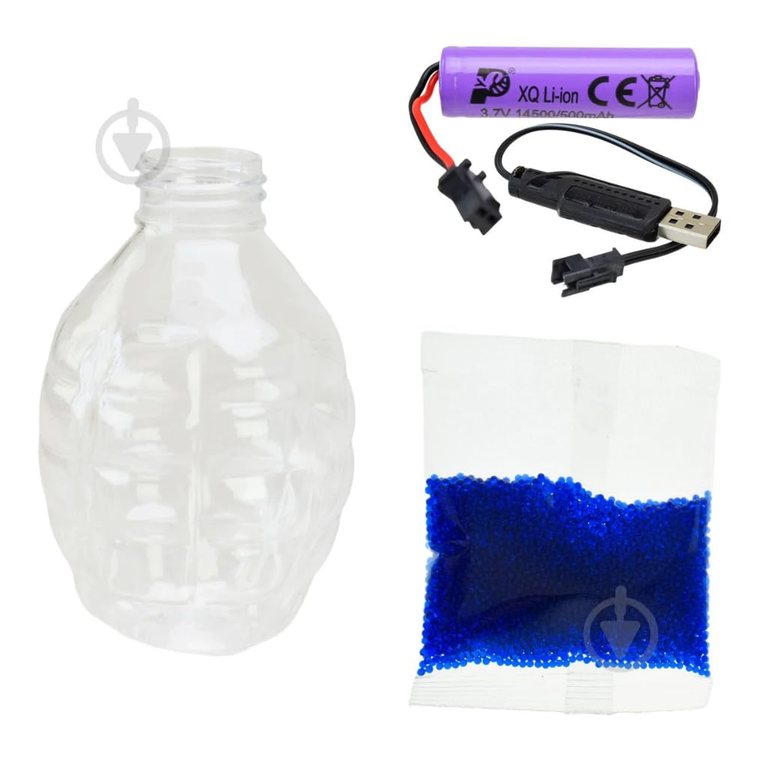 Kids Electric Gel Blaster Gun Toy Automatic Water Beads Shooting Toy with Rechargeable Battery