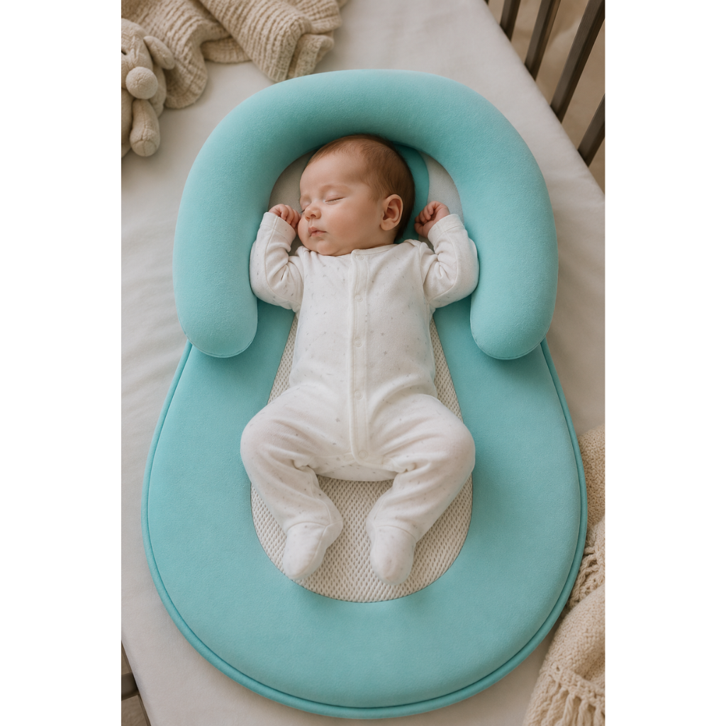 Ninos Premium Cosy Baby Lounger Bed for Newborn Comfort and Daily Relaxation