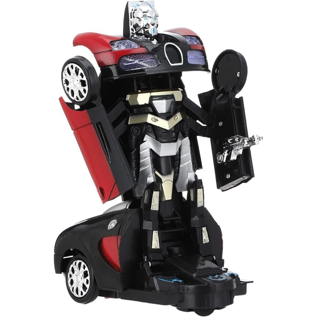 Nino's Mecha ARES 2-in-1 Robot & Car Toy with Lights & Music