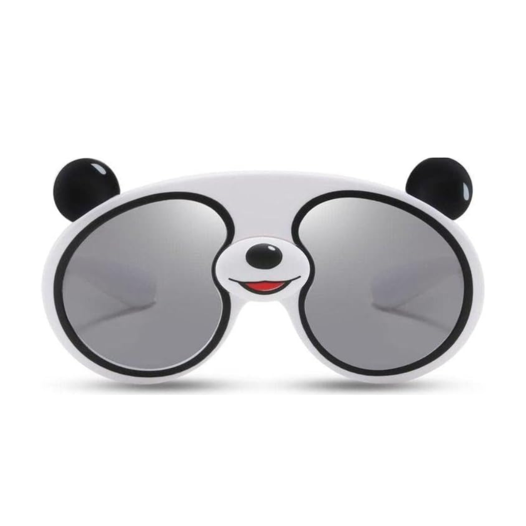 Kid Child Size Panda Soft Flexible Plastic Racer Sunglasses