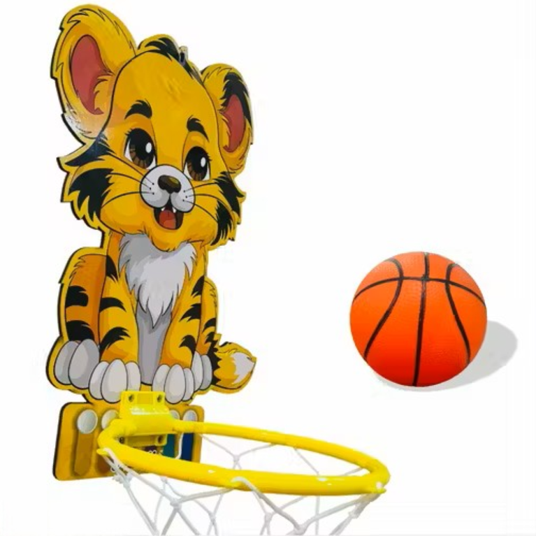 Awals-Animal Design Kids Mini Basketball Hoop Set