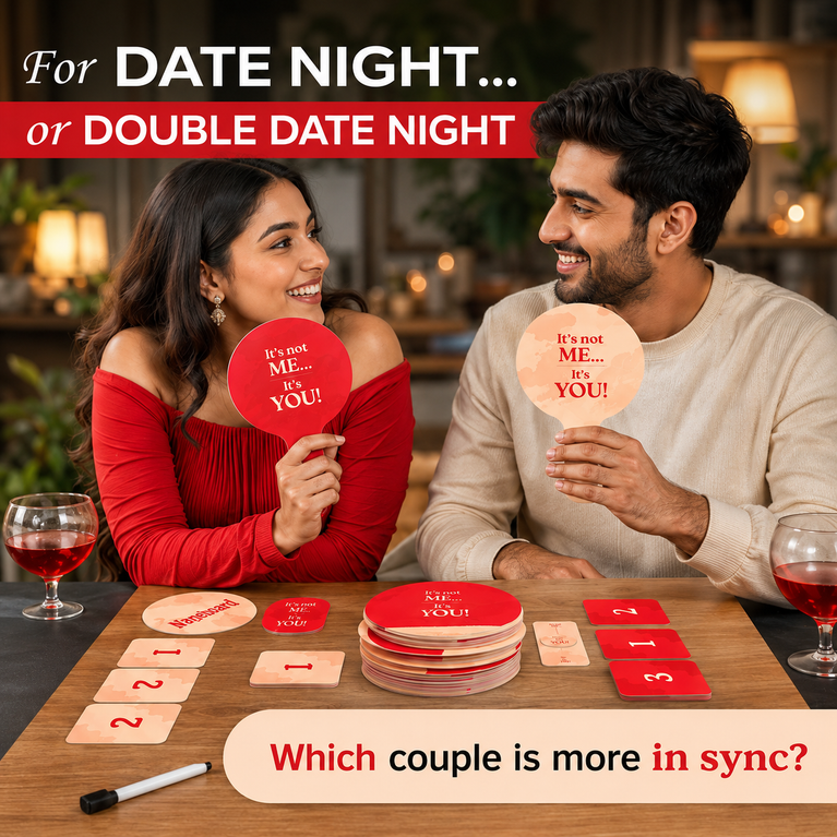 It's Not Me... It's You! – Couples Date Night Party Game | Fun Relationship Questions & Couples Challenge Game