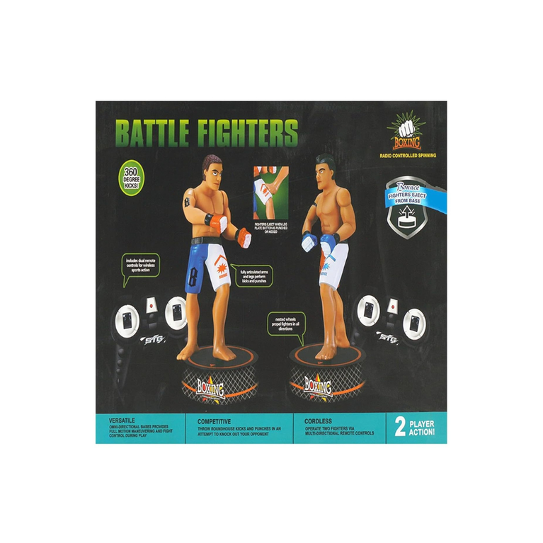 Ninos Worlds RC Boxing Fighters Toy with Remote Control – Battle Fighting Action Game Set