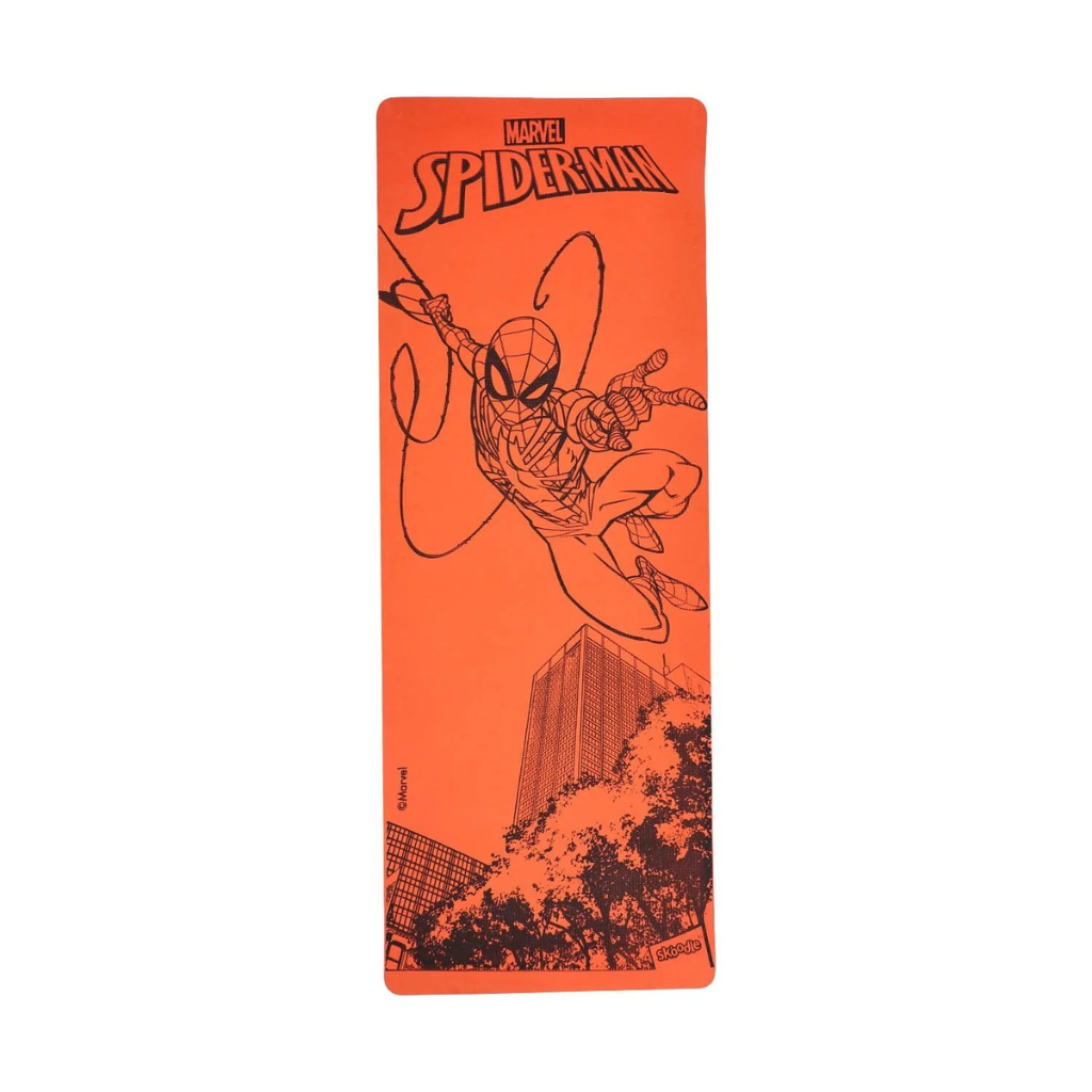 SKOODLE  Kids Spider Man Superhero Printed Anti Slip Mat