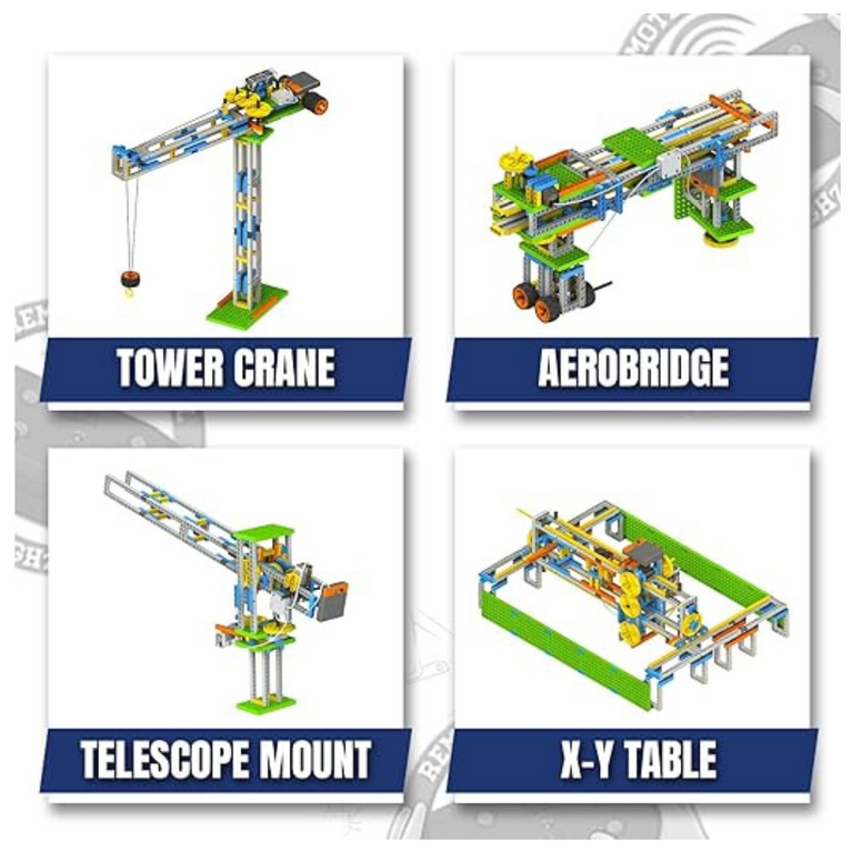 Blix RC Megastructure Remote Control | Toys for Kids | DIY Toy | 1 Kit 8+ Models, Multicolor