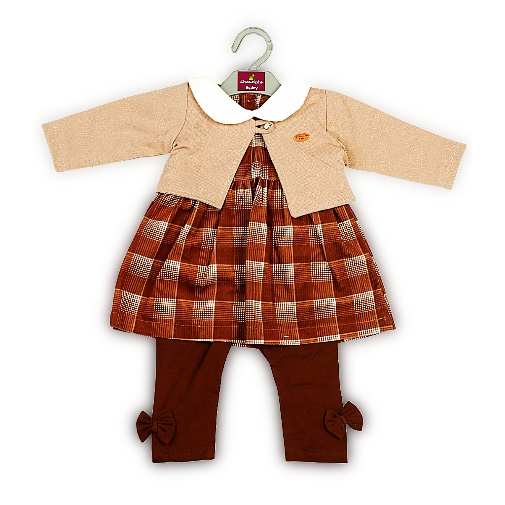 CB-F/S INFANT DRESS BLAZER SET 3222