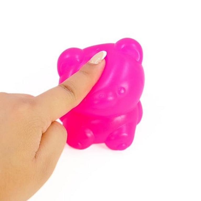 Scoobies Beary Squishy Gumbear Fidget Teddy Toys - Pack of 2