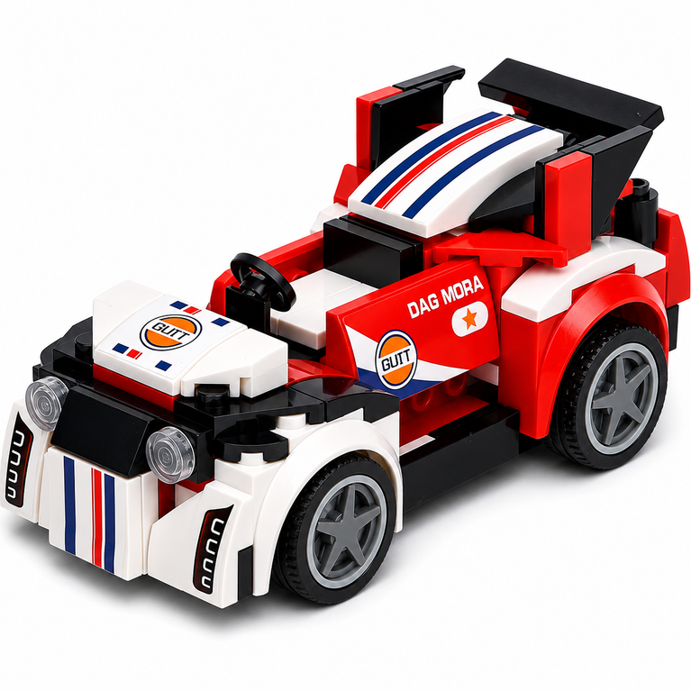Bildago 3-in-1 Street Blaze Torque GT Sports Car Building Blocks Toy Set for Kids – Racing Car Construction Kit