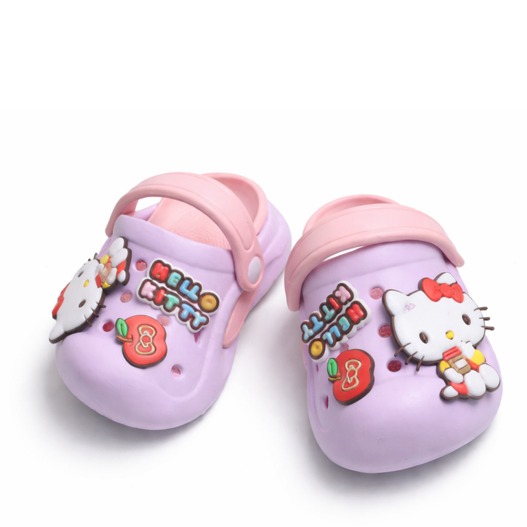 Ninos Kids Cute Cartoon Clogs – Slip-On Sandals with Back Strap