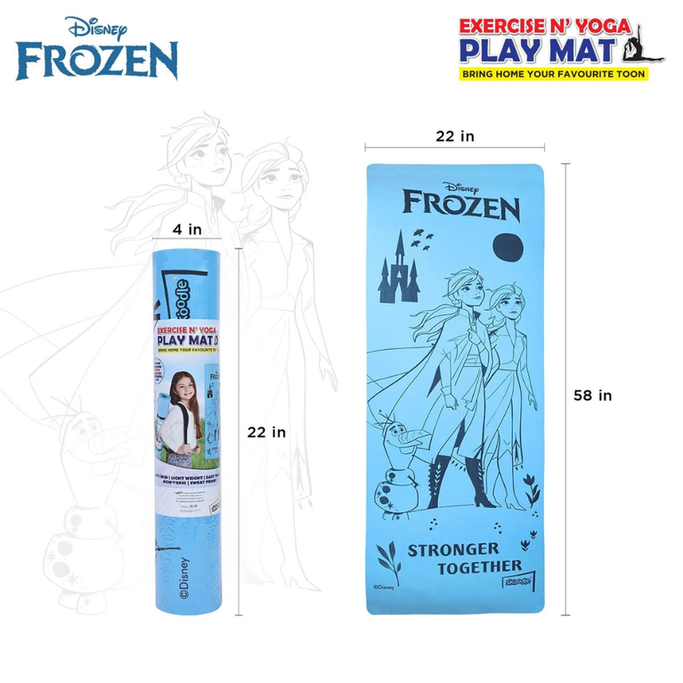 SKOODLE Disney Frozen Printed Anti Slip Mat