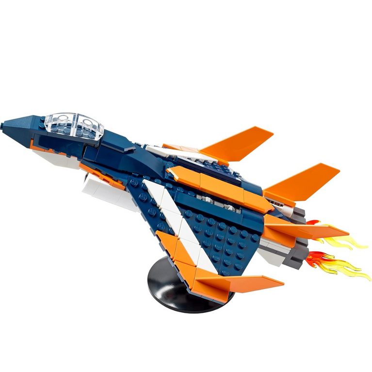 LEGO Creator 3in1 Supersonic Jet 31126 Building Kit (215 Pieces)