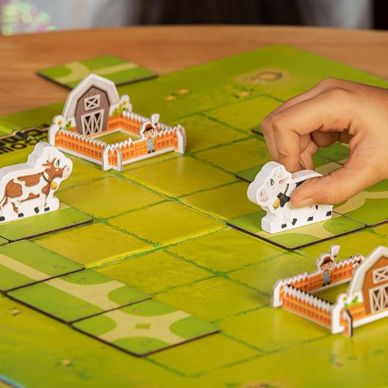 WinMagic Games – Can You Bring The Cow Home? Problem Solving & Strategy Board Game for Kids & Families