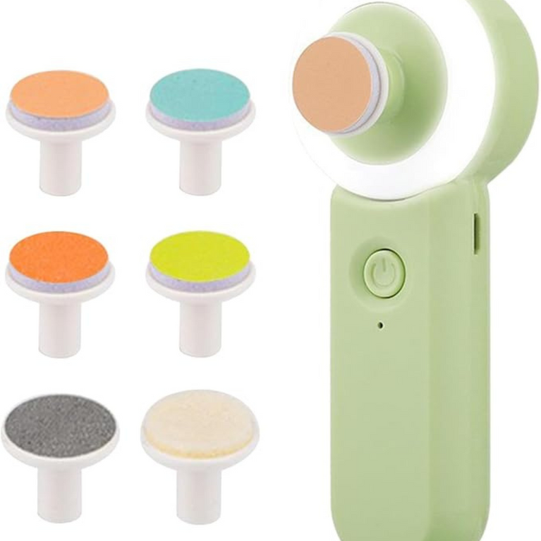 Ninos Worlds Baby Nail Grinder with LED & 6 Heads