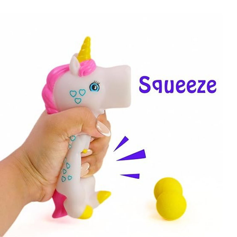 Scoobies Squishy Uni Pop Corn -Unicorn Popper Toy for Kids