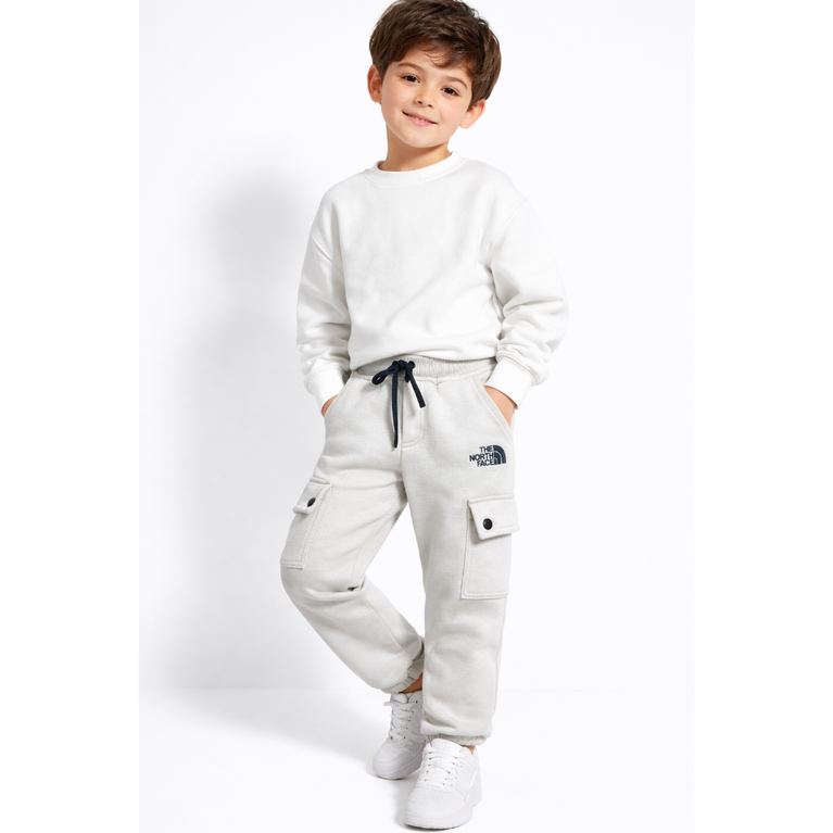 Kids' The North Face Active Winter Cargo Pants | Fleece-Insulated Sport Joggers