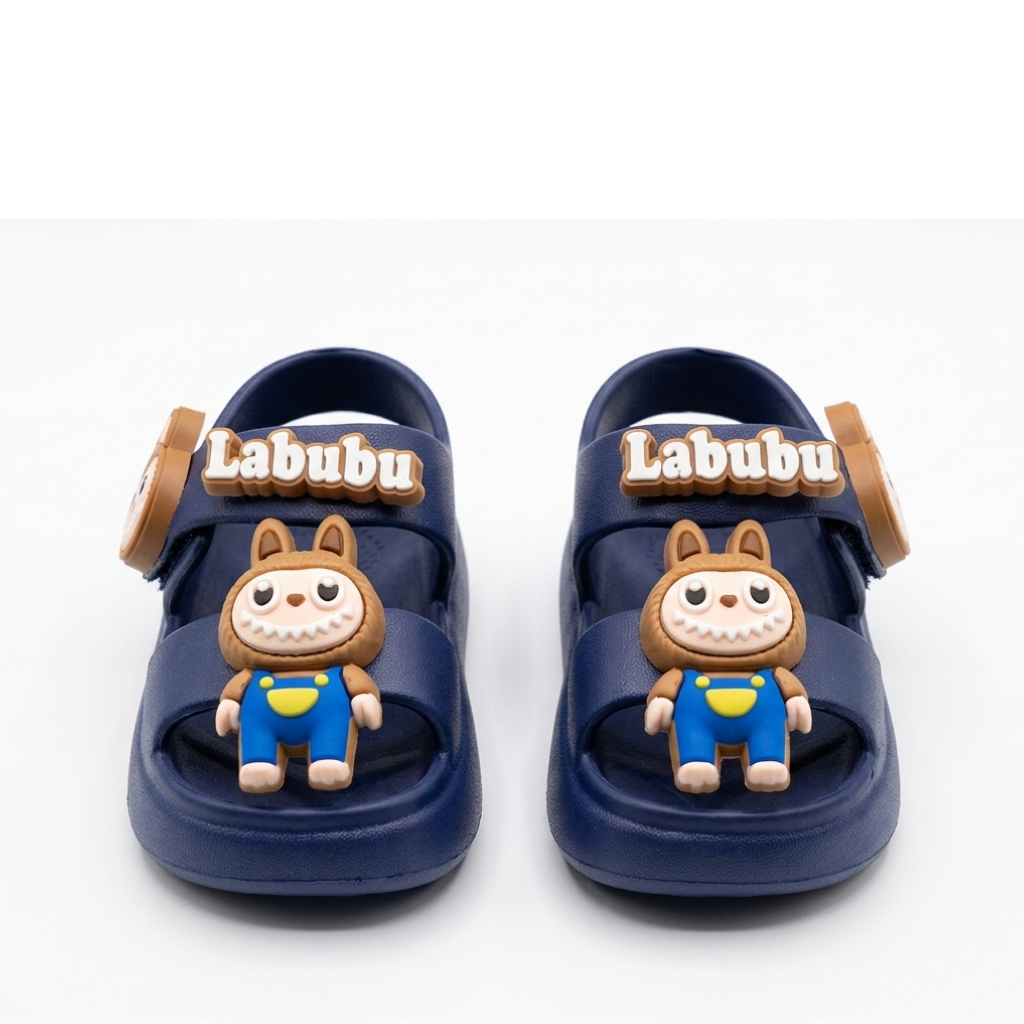 Ninos Kids Kids Cute Cartoon Clogs – Slip-On Sandals with Back Strap