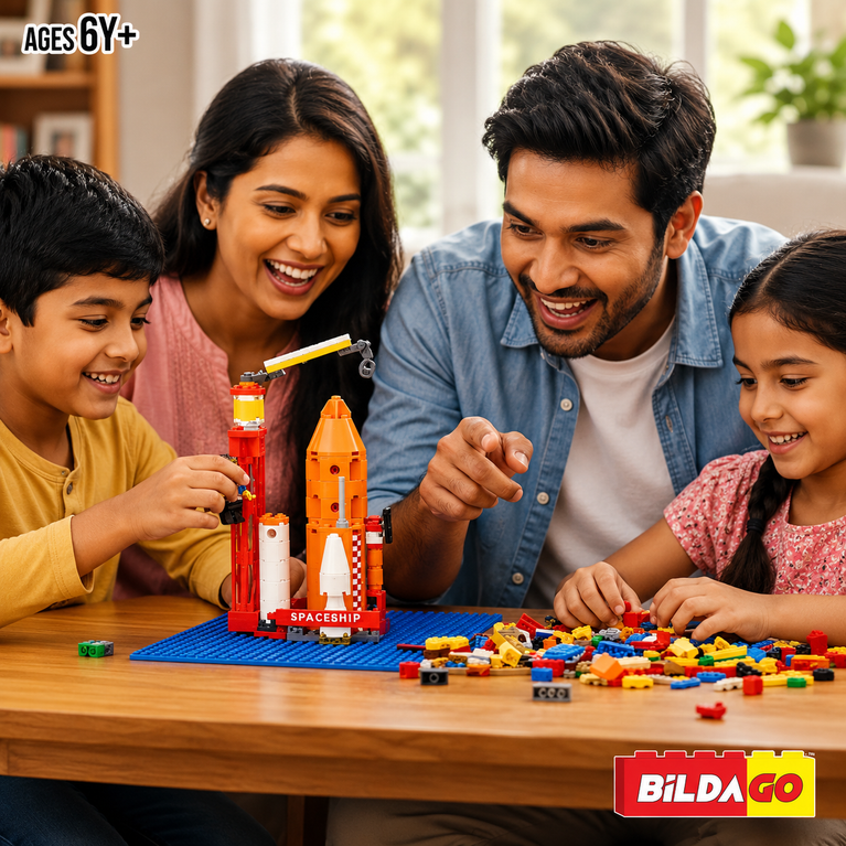 Bildago 3 in 1 Stellar Rocket Launcher 98 Pieces - SP13427