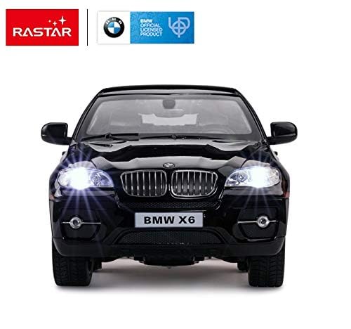 RC Sport Racing Toy Car, Compatible with BMW X6 Model Vehicle with Head & Tail Flashing Light