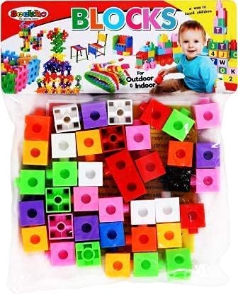 House Crafts Building Blocks for Kids, Activity/Learning- Cubic Blocks