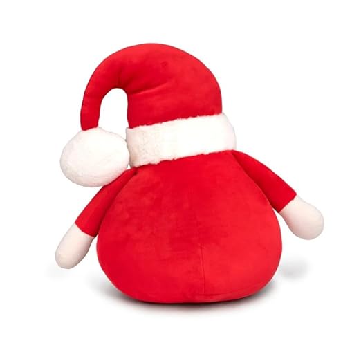 Santa Claus-The Father Christmas Stuffed Soft Plush Toy, Red, 45cm, Holiday Decoration Gift for Kids