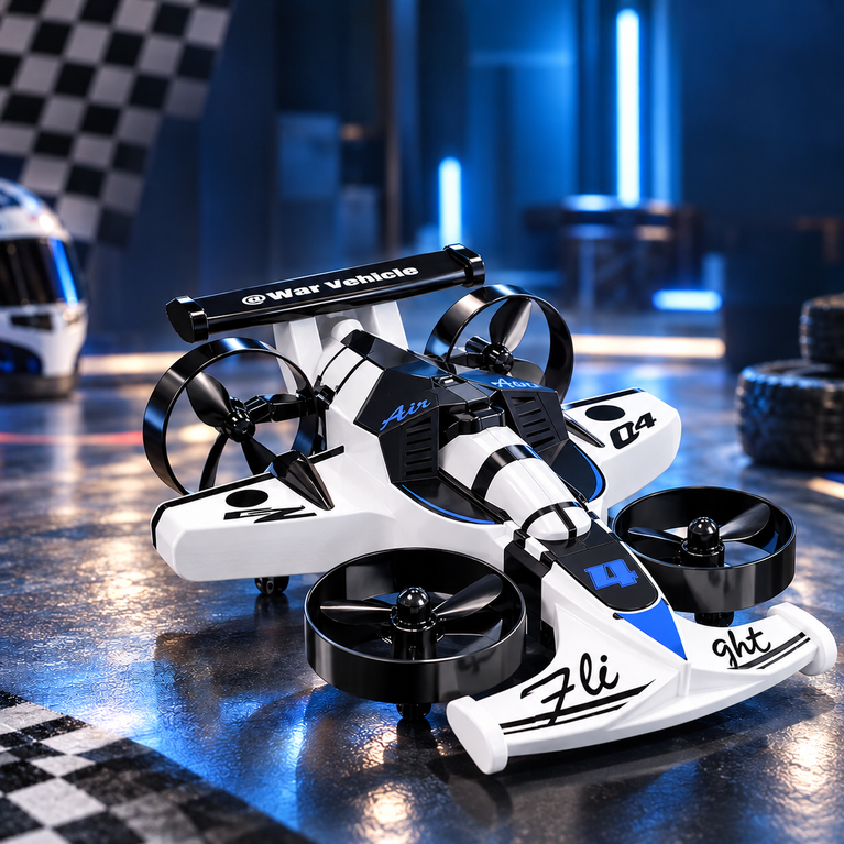 RC Drift Car with Aerial Flight Mode and 360° Roll