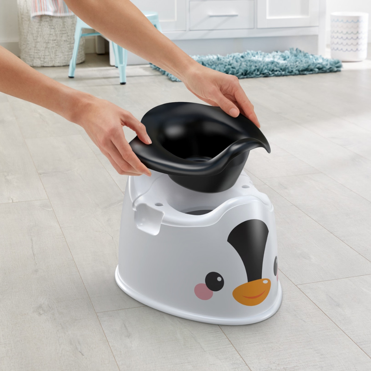 Fisher Price Penguin Potty, Unisex, 3 Years and above (Multicolor)