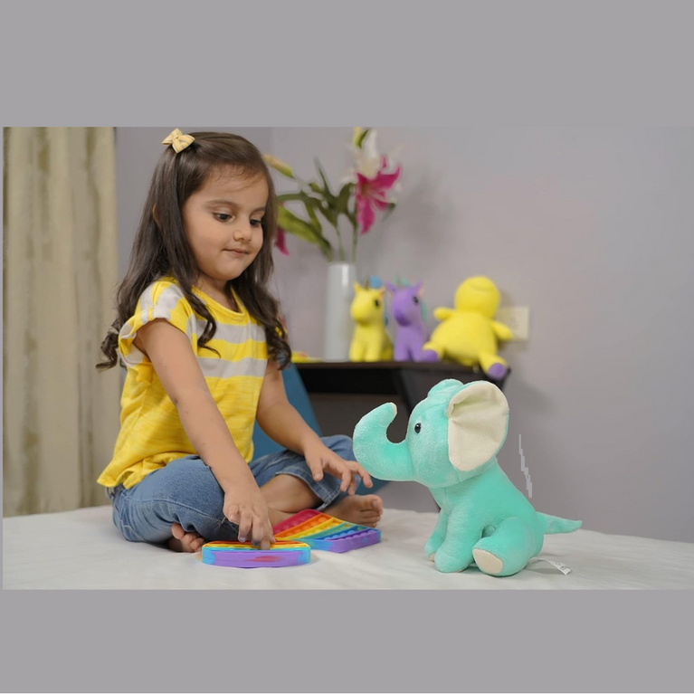 Winmagic- Furrendz Playful Eli 10 Inch Plush Toy For Kids 1 Years and Above