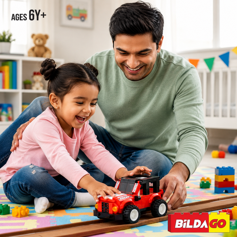 Bildago 3 in 1 Terrain Dune Sports Car 138 Pieces - SP13422