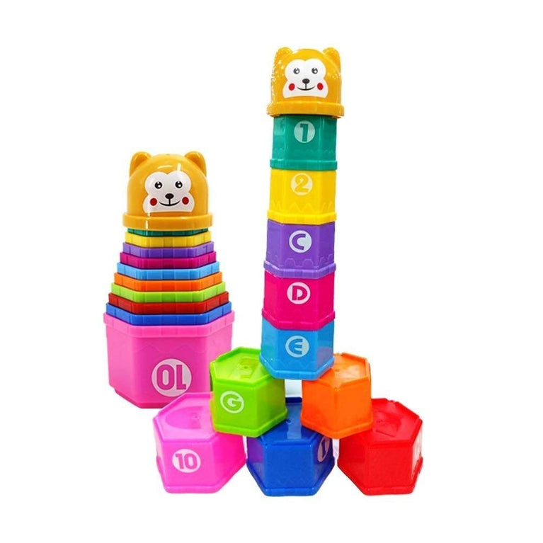 Toy for Babies - toymate windmill stacking blocks