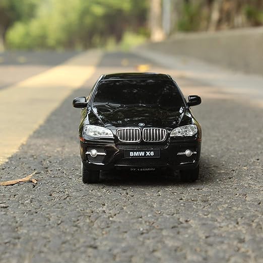 RC Sport Racing Toy Car, Compatible with BMW X6 Model Vehicle with Head & Tail Flashing Light