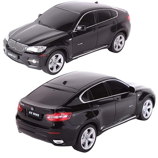 RC Sport Racing Toy Car, Compatible with BMW X6 Model Vehicle with Head & Tail Flashing Light