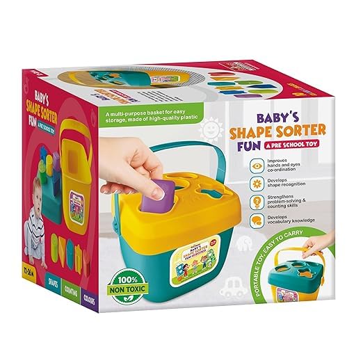Baby’s Shape Sorter Fun for Kids Toddlers