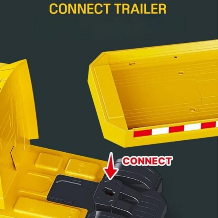 Nino's Big Excavator Truck Toy with Lights & Sound