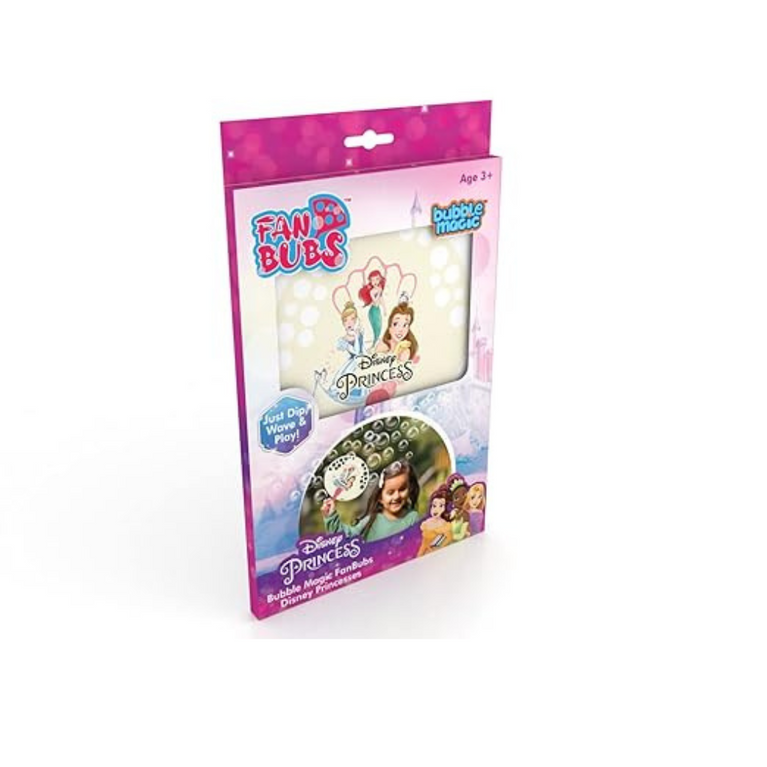 Bubble Magic FanBubs Disney Princesses Theme For Kids 3 Years and Above