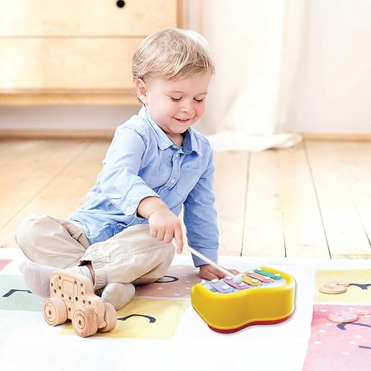 Skoodle 2-in-1 Xylophone Musical Piano Non-Toxic ,BPA free Suitable For Kids.