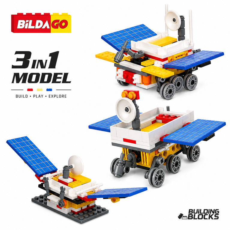 Bildago 3 in 1 Stellar Moon Rover 135 Pieces - SP13428