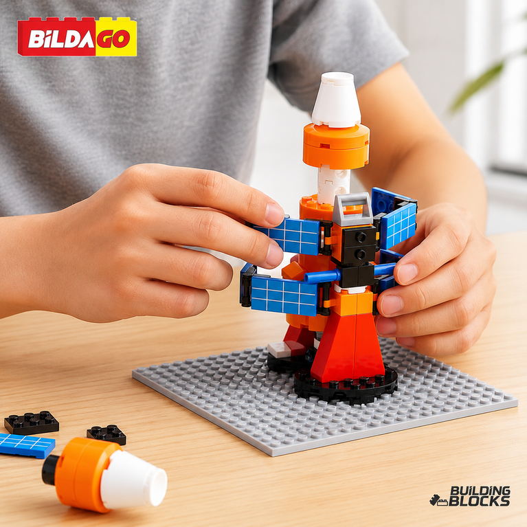 Bildago 3 in 1 Stellar Space Craft 120 Pieces - SP13429