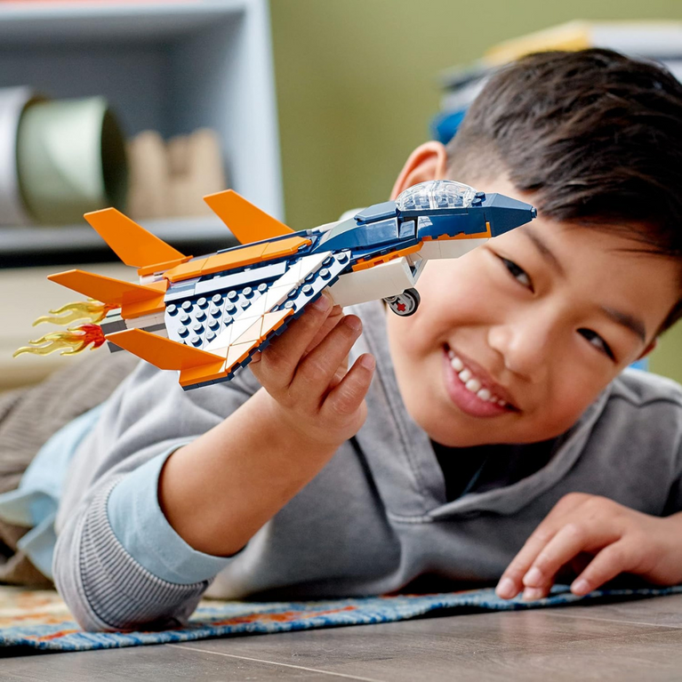 LEGO Creator 3in1 Supersonic Jet 31126 Building Kit (215 Pieces)